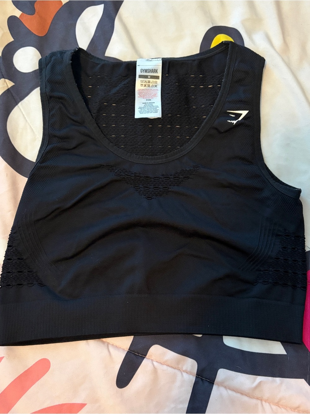 Gymshark Black Top